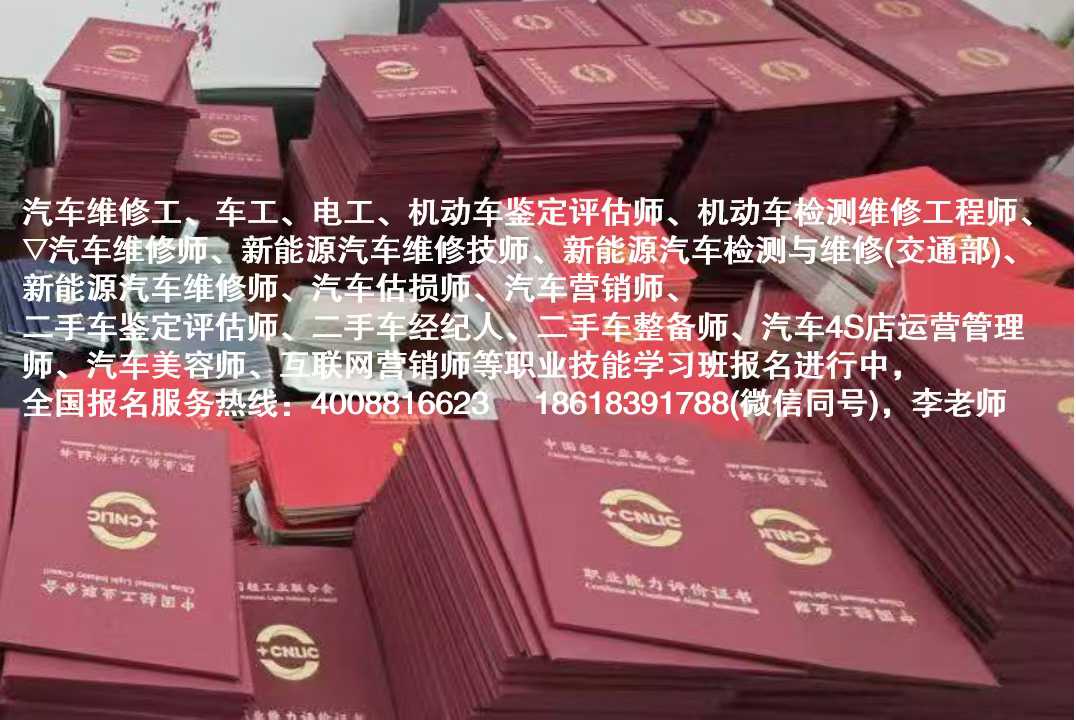 汽車職業(yè)技能證書-中車友